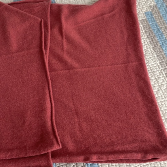 GARNET HILL CASHMERE SHAWL 27 x  86 - Picture 4 of 6